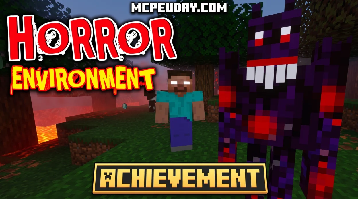 Horror Environment Addon (26.x, 1.21) – MCPE/Bedrock Mod