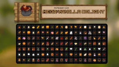 Mega Vanilla Delight Addon (26.x, 1.21) – MCPE/Bedrock Mod