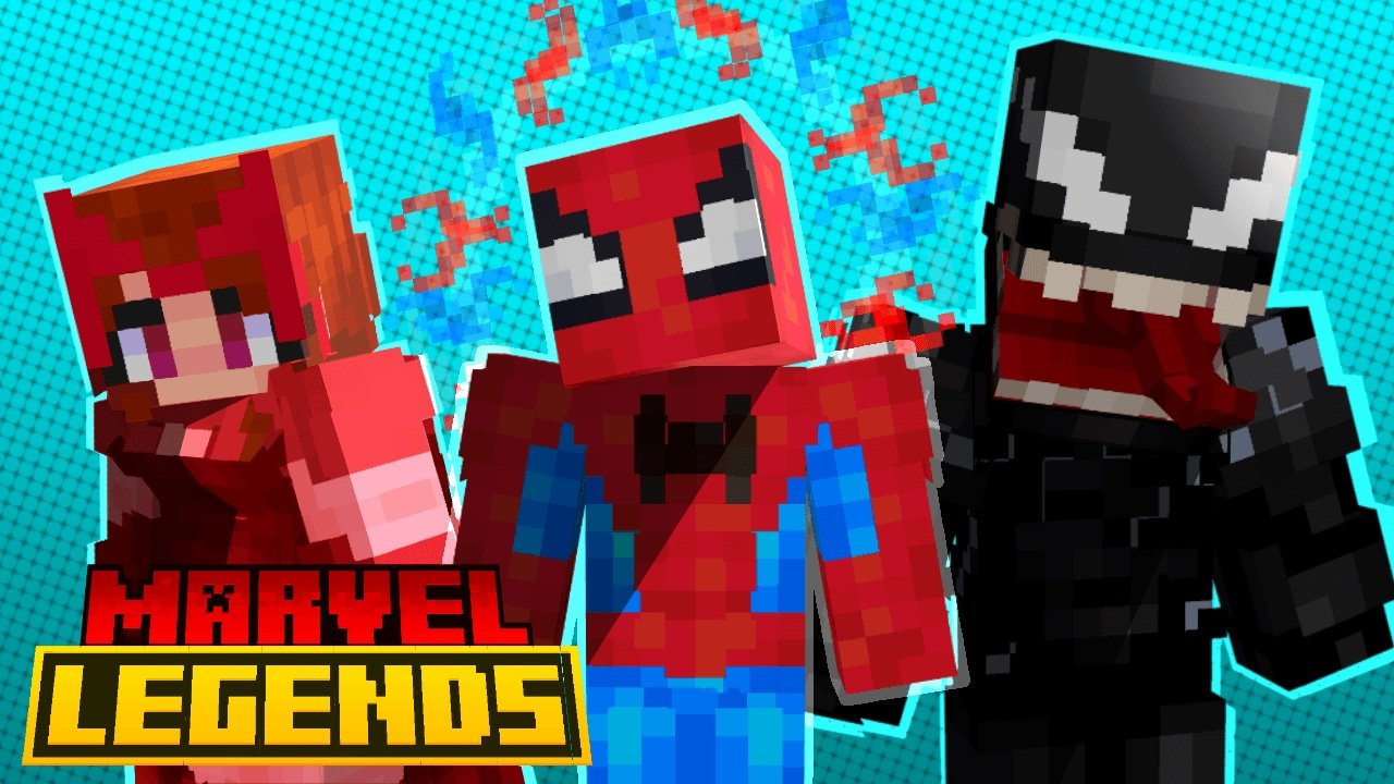 MARVEL LEGENDS Addon (26.x, 1.21) – MCPE/Bedrock Mod