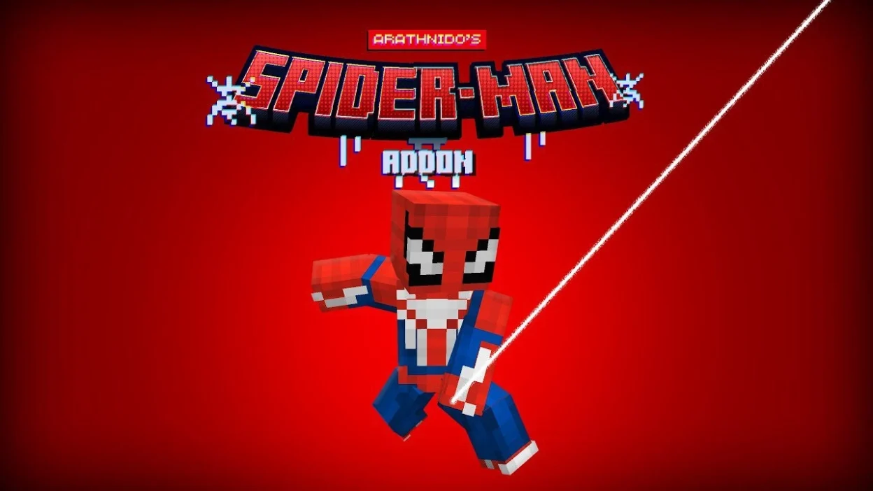 Nido's Spider-Man AddonAddon (26.x, 1.21) – MCPE/Bedrock Mod