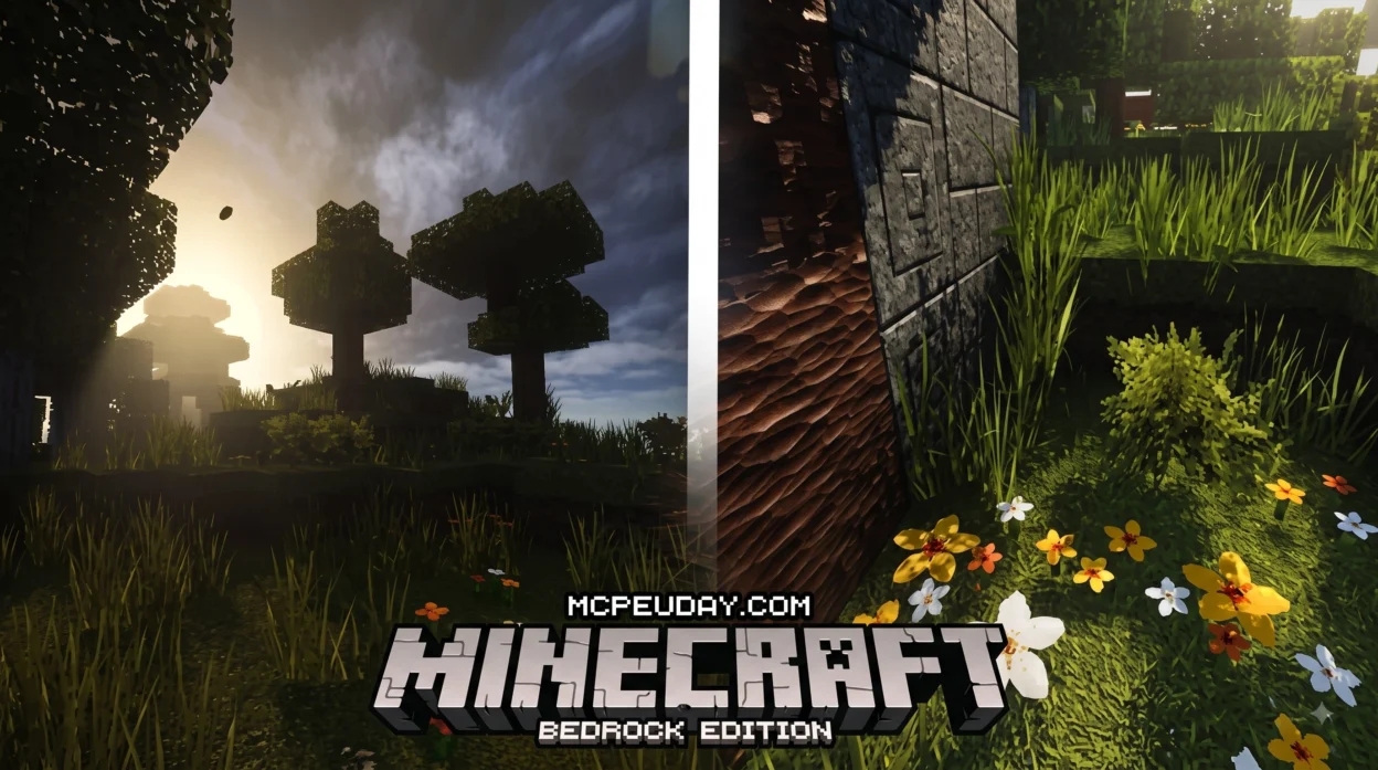 Vibrant PLUS Texture Pack (26.x, 1.21) – MCPE/Bedrock Texture Pack