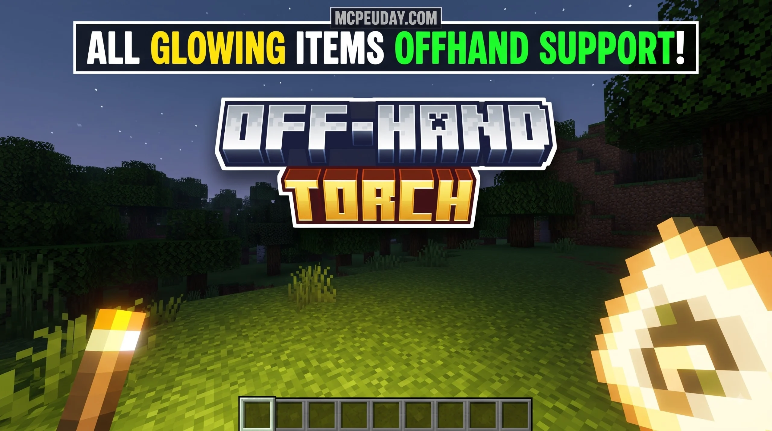 Offhand Torch Addon
