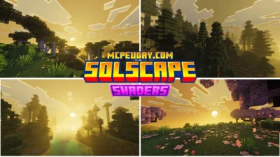 Solscape Shader (26.x, 1.21) – MCPE/Bedrock Shader 