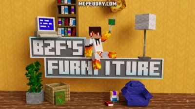 BZF Furniture Addon (26.x, 1.21) – MCPE/Bedrock Mod