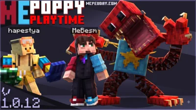 Poppy Playtime Addon (26.x, 1.21) – MCPE/Bedrock Mod
