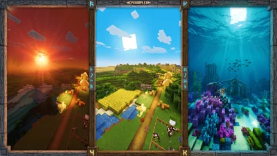 Nexora Visuals Shader (26.x, 1.21) – MCPE/Bedrock Shader