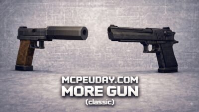 MORE GUN Addon (26.x, 1.21) – MCPE/Bedrock Mod