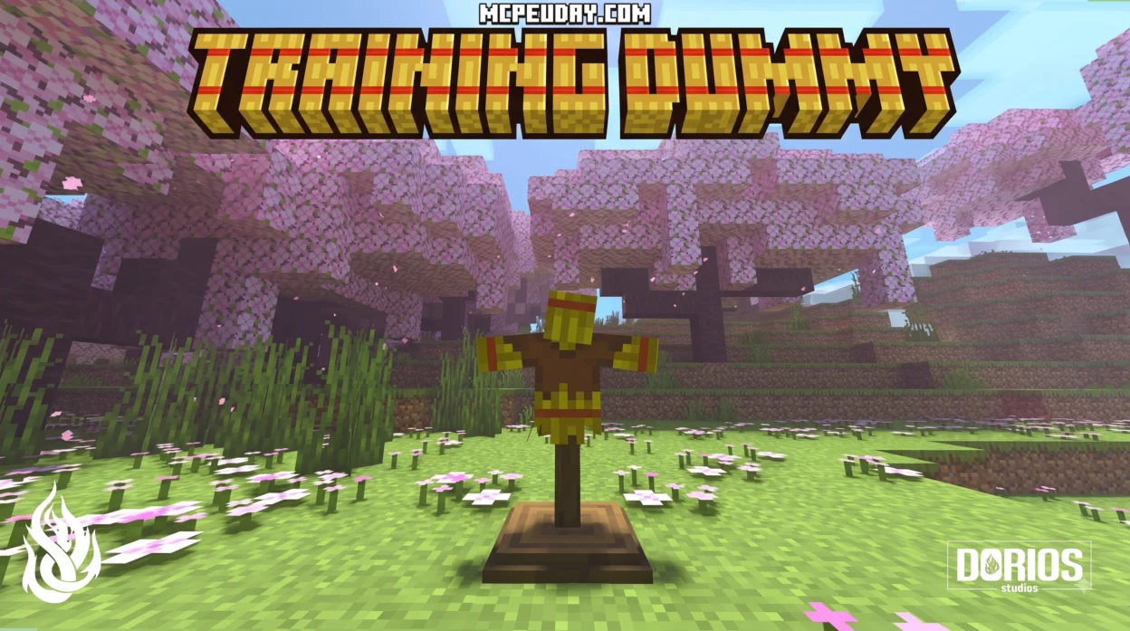 Training Dummy Addon (26.x, 1.21) – MCPE/Bedrock Mod