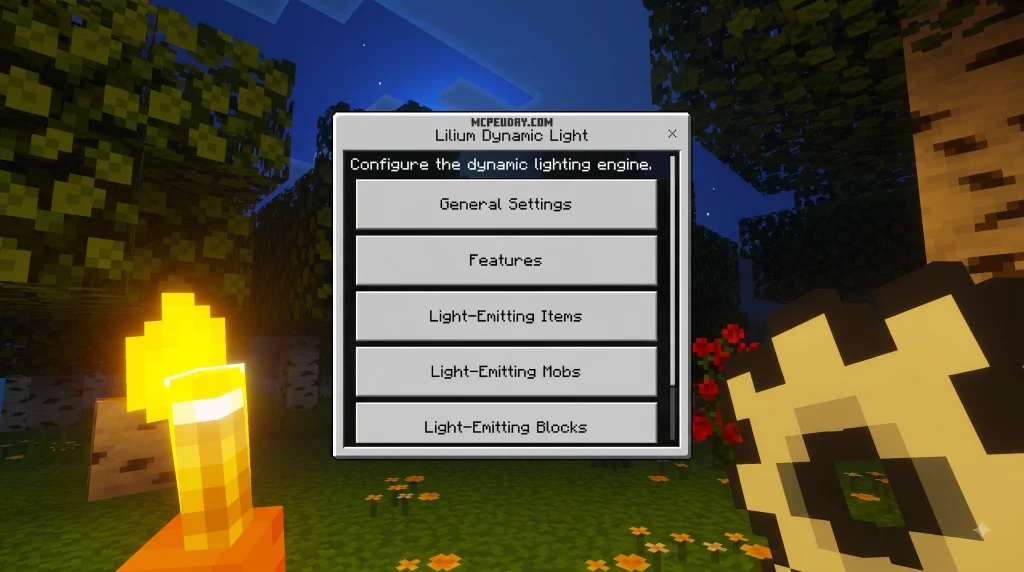 Player exploring a cave holding an illuminated torch in off-hand