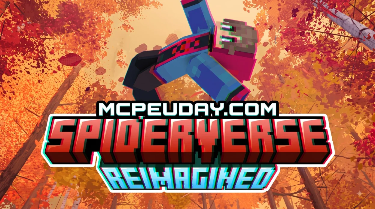 Spiderverse Reimagined Addon (26.x, 1.21) – MCPE/Bedrock ModSpiderverse Reimagined Addon (26.x, 1.21) – MCPE/Bedrock Mod