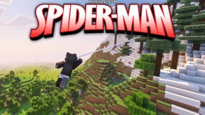 Spider Man Addon (26.x, 1.21) – MCPE/Bedrock Mod