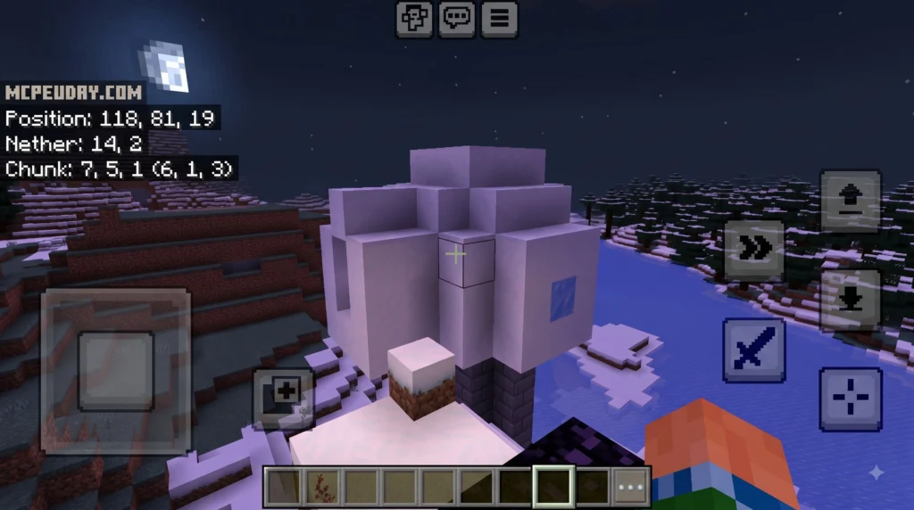 Coordinates Plus Texture Pack (26.x, 1.21) โ MCPE/Bedrock Pack