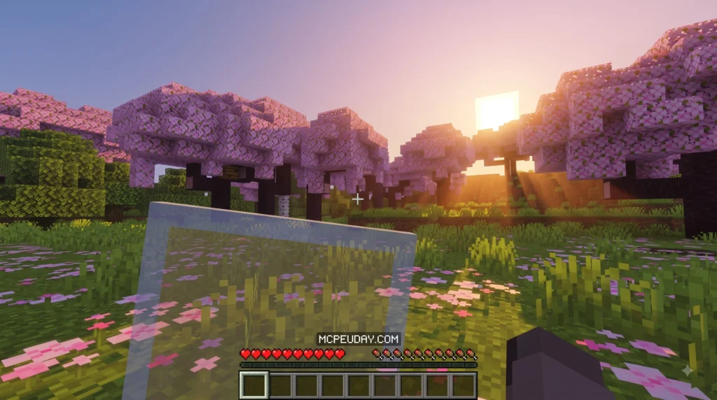 Transparent Shield Texture Pack (26.x, 1.21) โ MCPE/Bedrock Pack