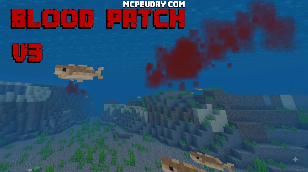 Blood Patch Texture Pack (26.x, 1.21) – MCPE/Bedrock Pack