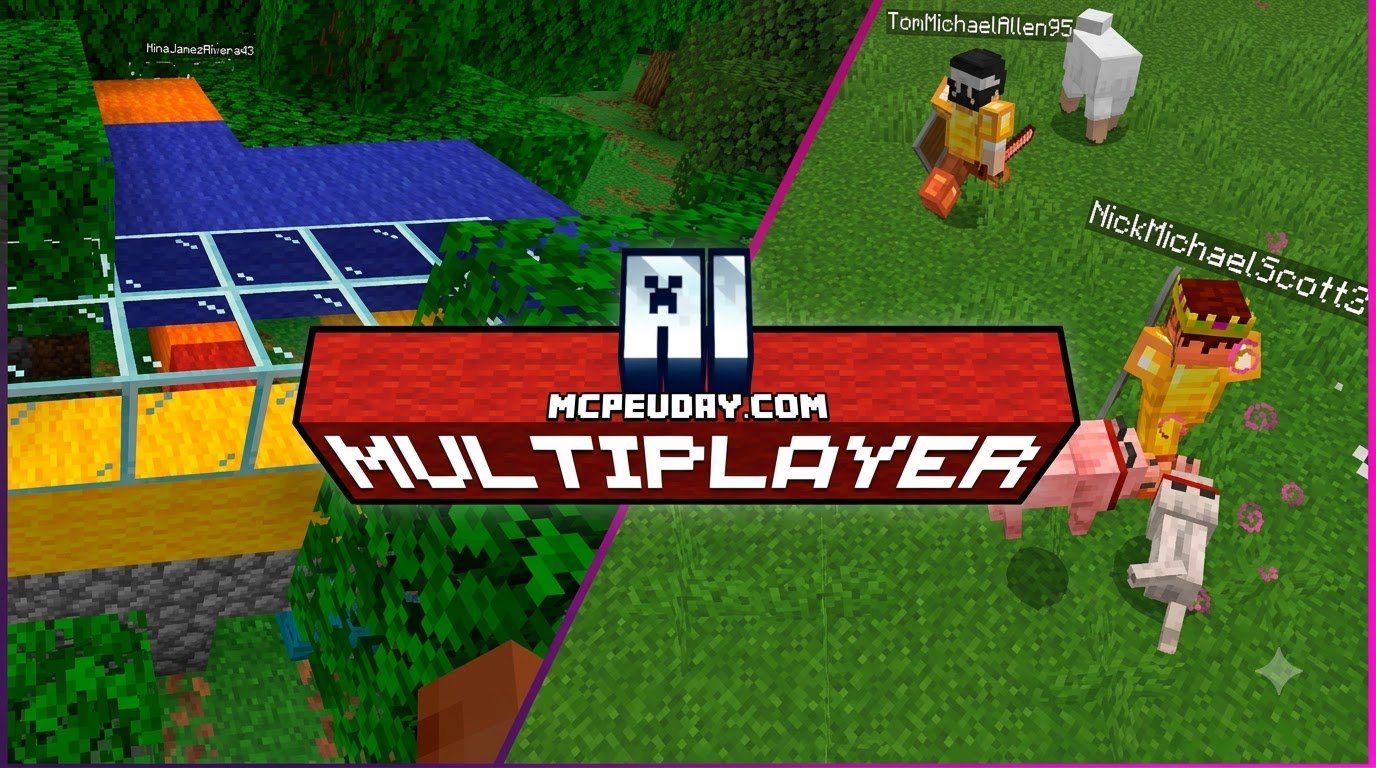 Ai Friends Addon (26.x, 1.21) – MCPE/Bedrock Mod
