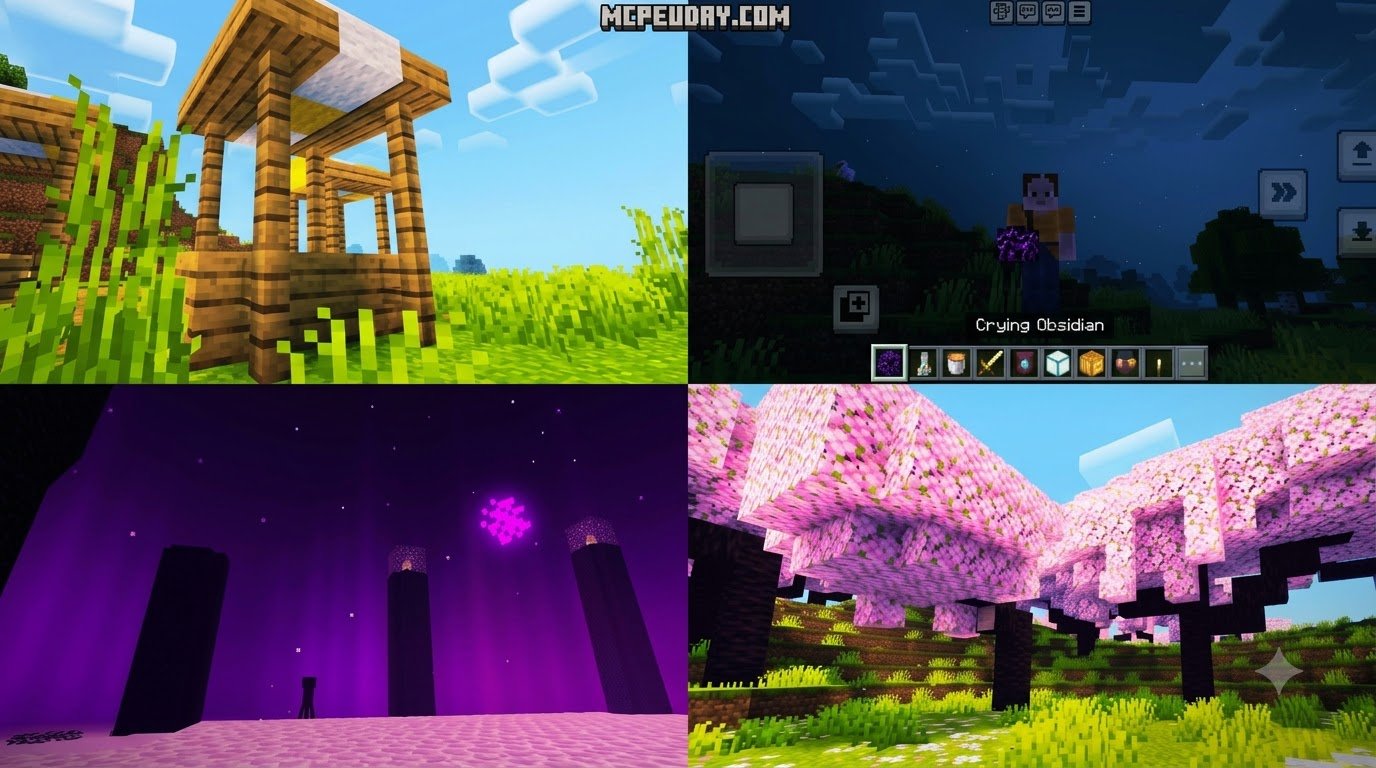 Newb X Golden Legacy Shader (26.x, 1.21) – MCPE/Bedrock Shader 