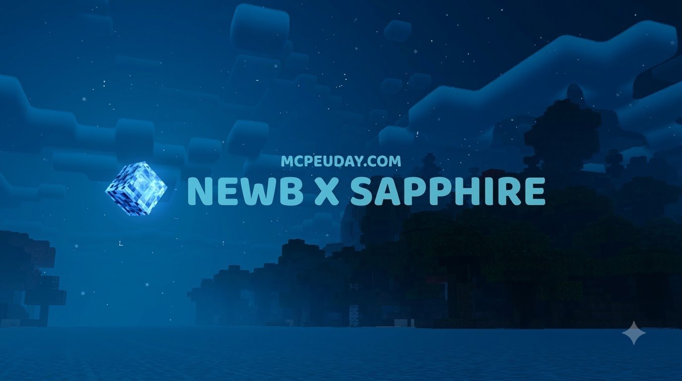 NEWB X SAPPHIRE Shaders (26.x, 1.21) – MCPE/Bedrock Shader