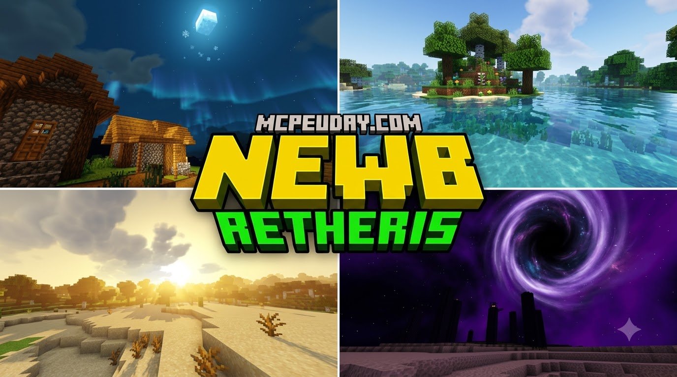 Newb Aetheris Shader (26.x, 1.21) – MCPE/Bedrock Shader 