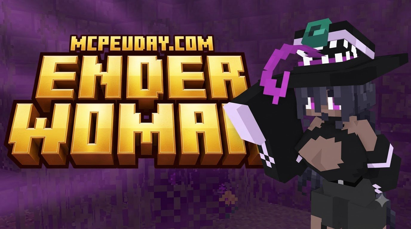 EnderWoman Addon (26.x, 1.21) – MCPE/Bedrock Mod